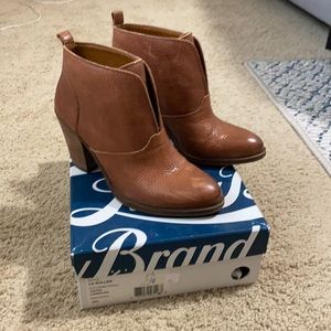 Lucky Brand heeled booties